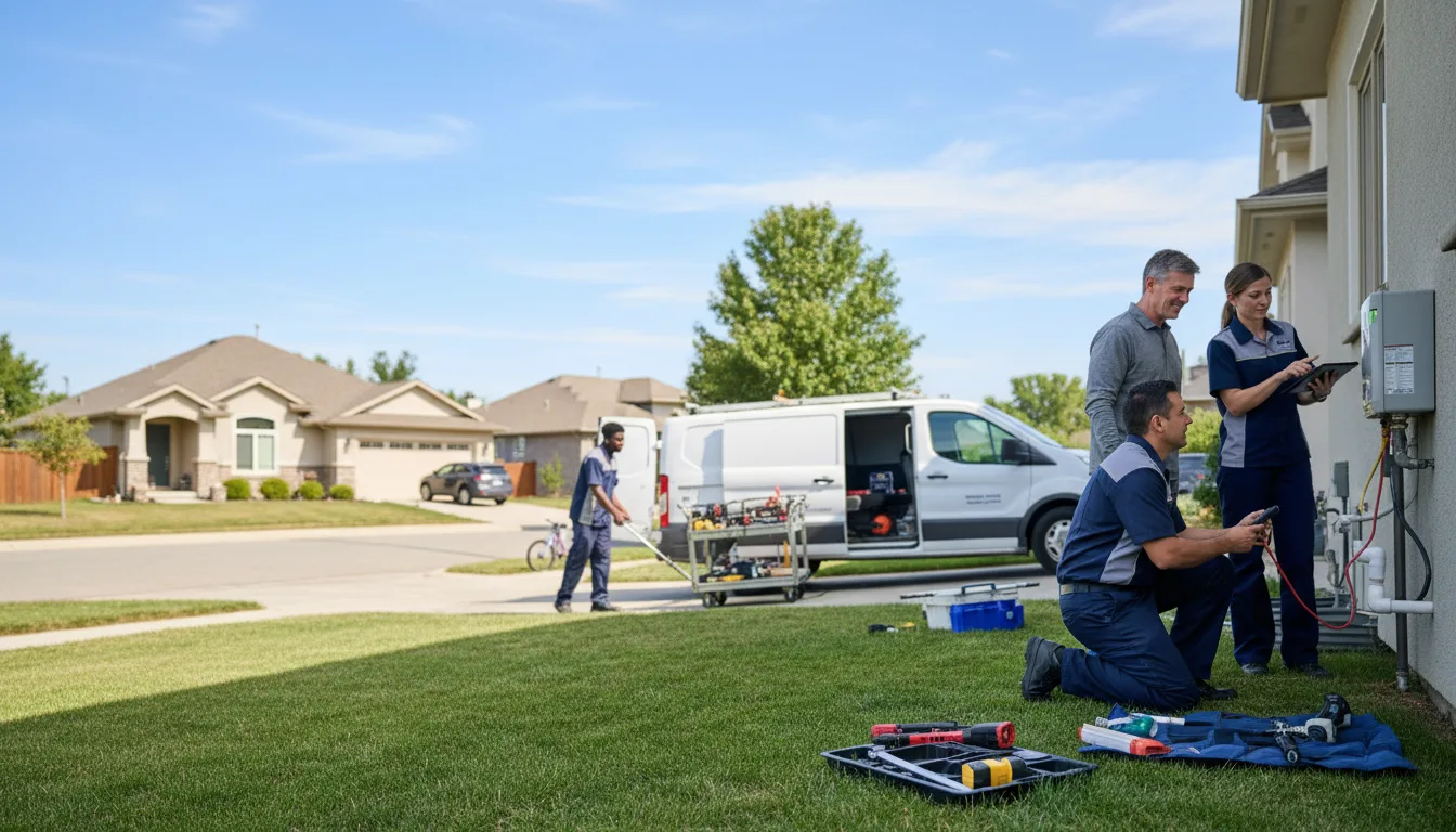 Tankless water heater service in San Martin, CA